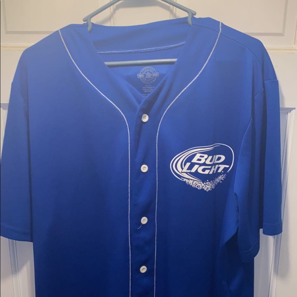 Bud light baseball jersey